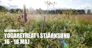 Yogaretreat i Stjärnsund 16/5-18/5 med Emmi Kirkholt